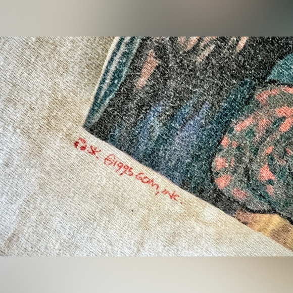 Summer 1995 Grateful Dead T-Shirt LL Rain Original - Picture 7 of 9